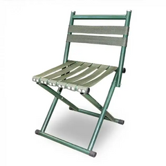 Складной стул для пикника и рыбалки со спинкой 45 см C-1