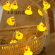 Гірлянда світлодіодна для дитячої кімнати DUCK 1.5 м Гірлянда з 10 гумових міні-качечок