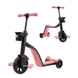 Самокат-велобег Scooter 3в1, с педалями